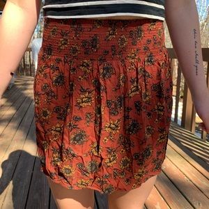 Mossimo Floral Skirt